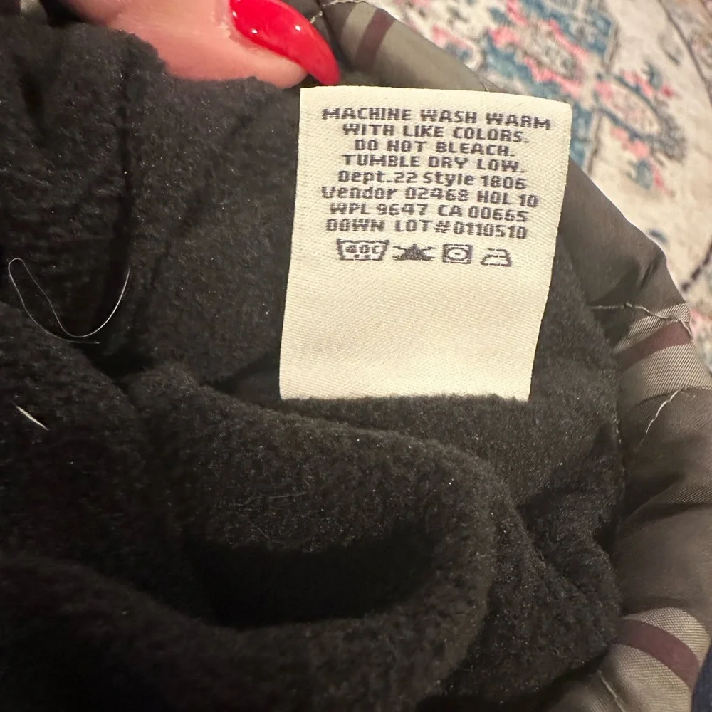 EDDIE BAUER DOWN ICE SCRAPER MITT Brown Plaid Gift